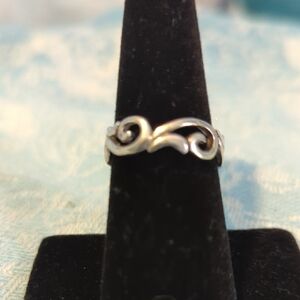 Sterling Silver Swirl Ring